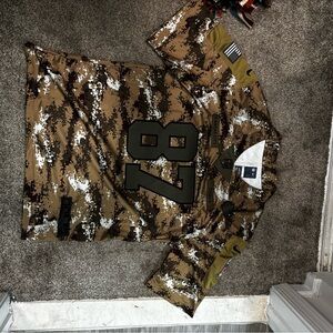 KANSAS CITY CHIEFS TRAVIS KELCE #87 - NFL MILITARY APPRECIATION ON-FIELD JERSEY